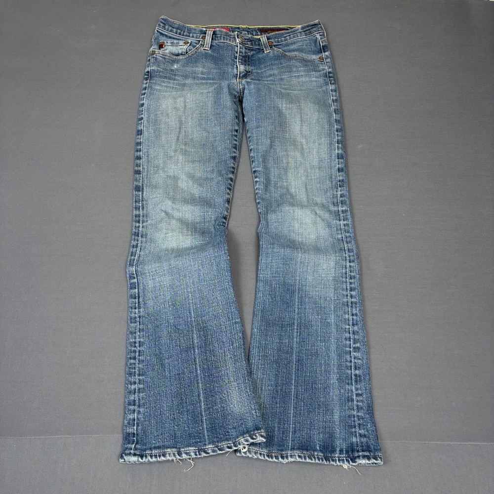 Y2K Adriano Goldschmied Ultra Low Rise Flared The Angel Jeans Women's Size 28x28